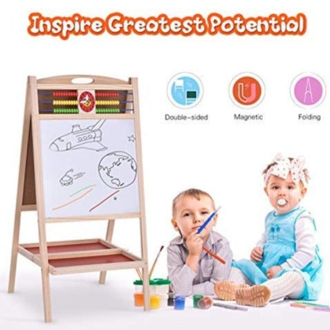 Talented Painter - Double Face Drawing Board For Kids (31 pcs) –  JrBillionaire