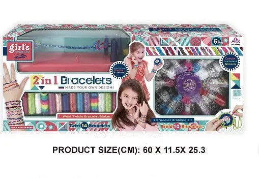 Loom Bracelet Making Set, Rubber Bands Bracelet Kit For Kids, Friendship Bracelets  Maker Kit For Girls And Boys