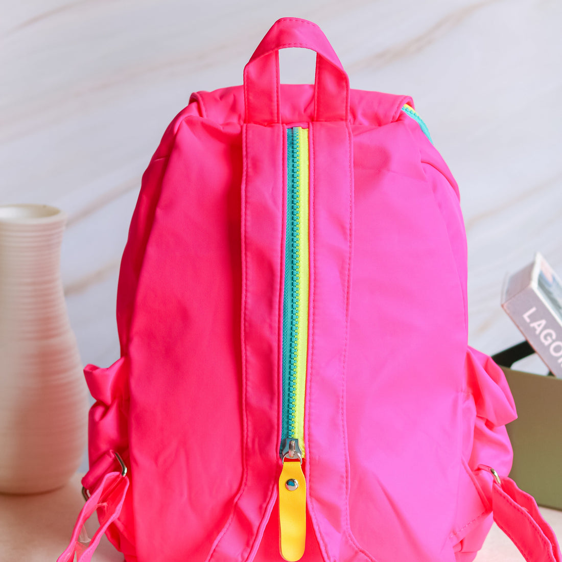 Waterproof Neon School Backpack