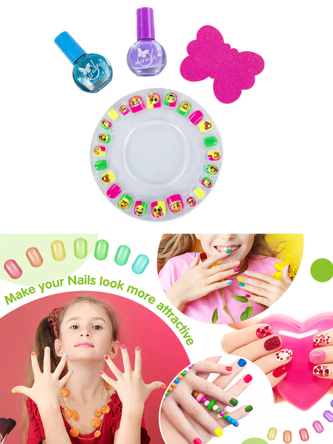 Press On Nail Love For Kids - Create Stylish Nails