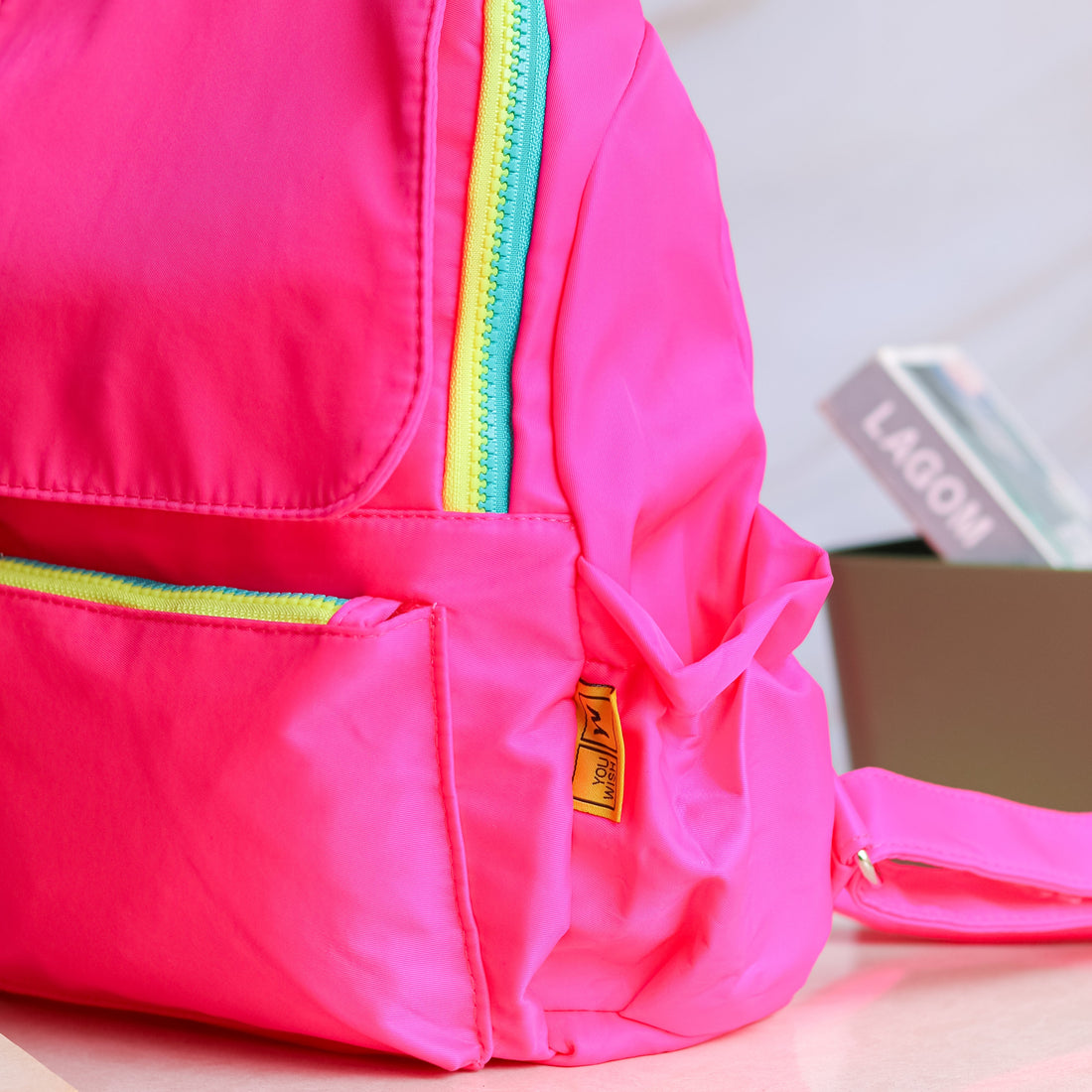 Waterproof Neon School Backpack