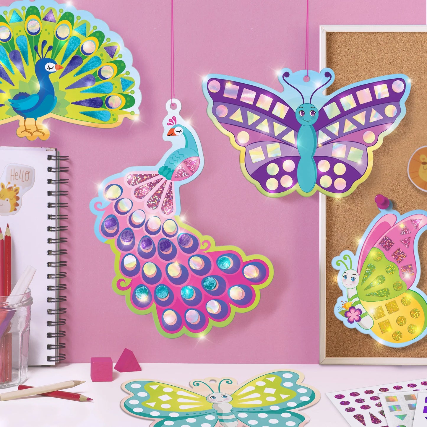 DIY Mirror Mosaic Art and Craft Kit (Small)