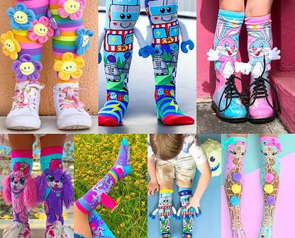 Colorful cartoon  Socks for Kids