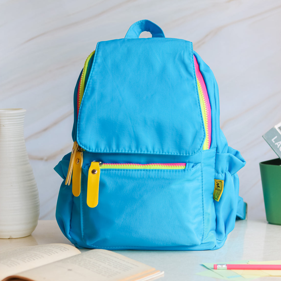 Waterproof Neon School Backpack