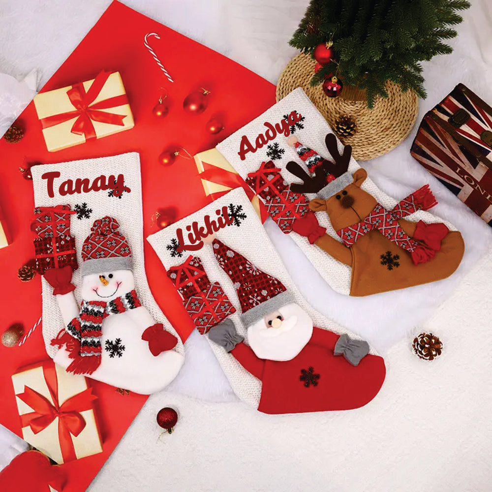 Jr.Billionaire Surprise Wishes Stockings (Set of 3)