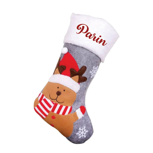 BW Holiday Harmony Stocking - Merry Moose