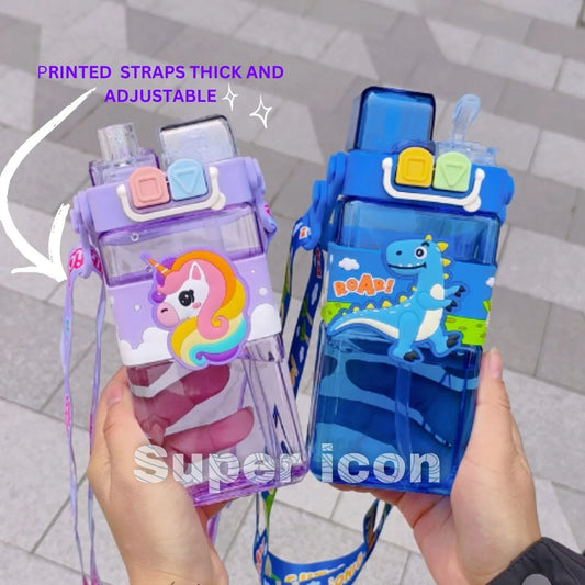 Sipper Water Bottle With Strap