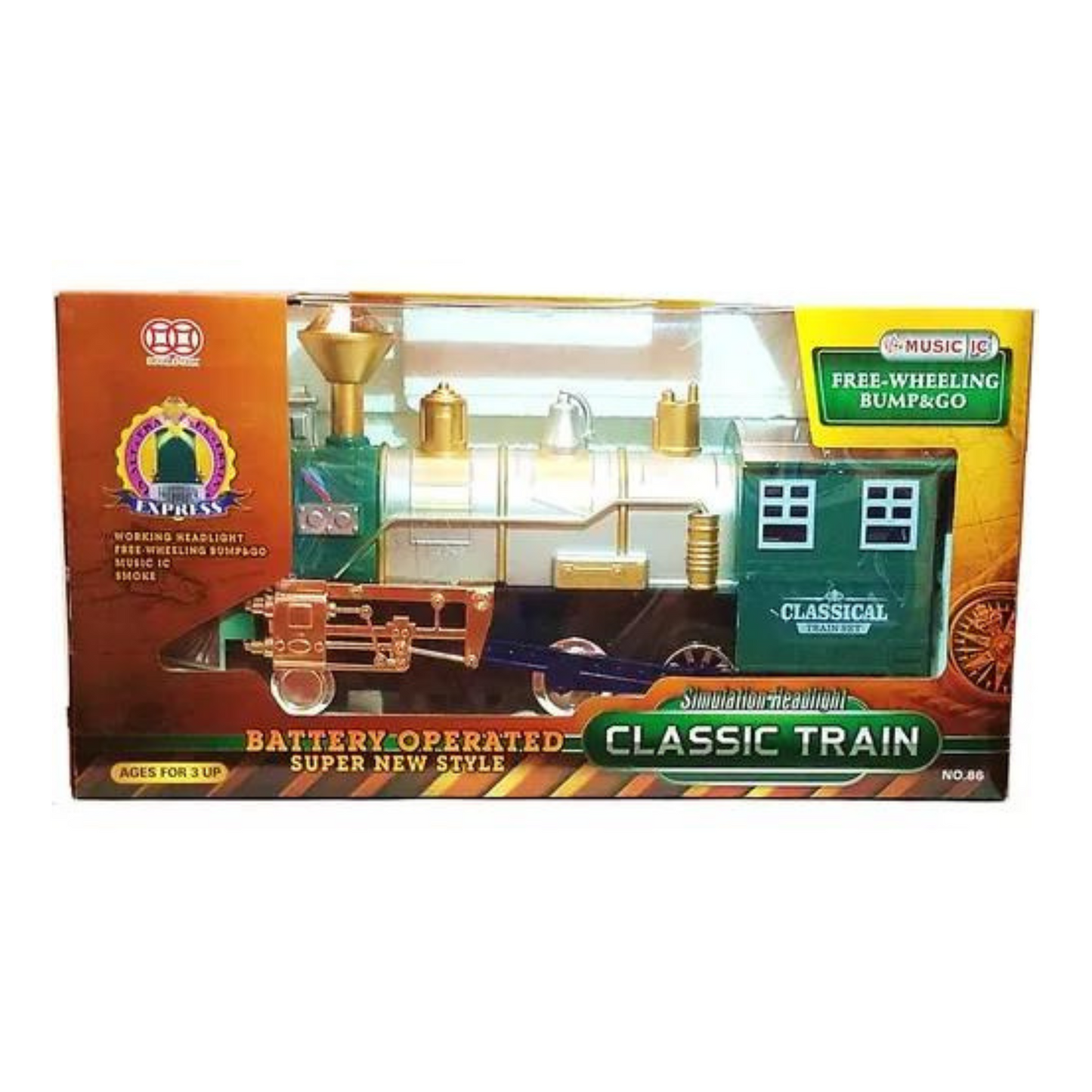 Battery Operated Classic Train