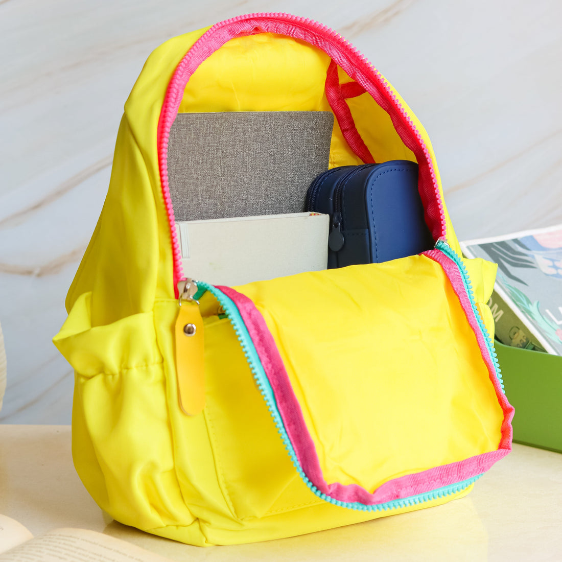 Waterproof Neon School Backpack