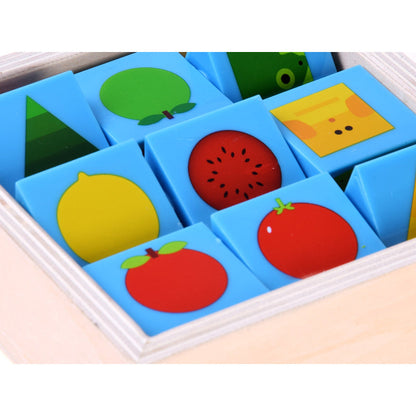 Wooden Tumble Pairing Blocks Educational Toy