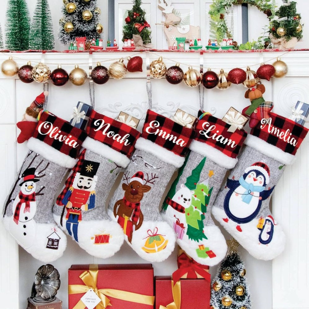 Jr.Billionaire The Nutcracker and Friends Stockings - Polar Bear