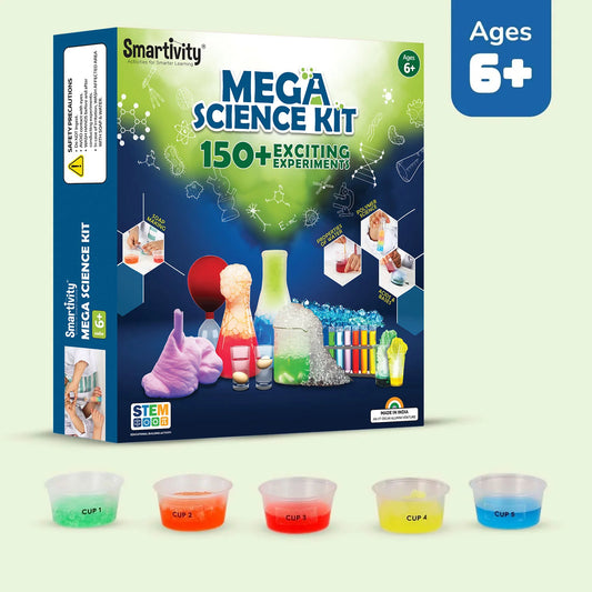 Mega Science Kit - Biggest STEAM Activity Box (150 Experiments)