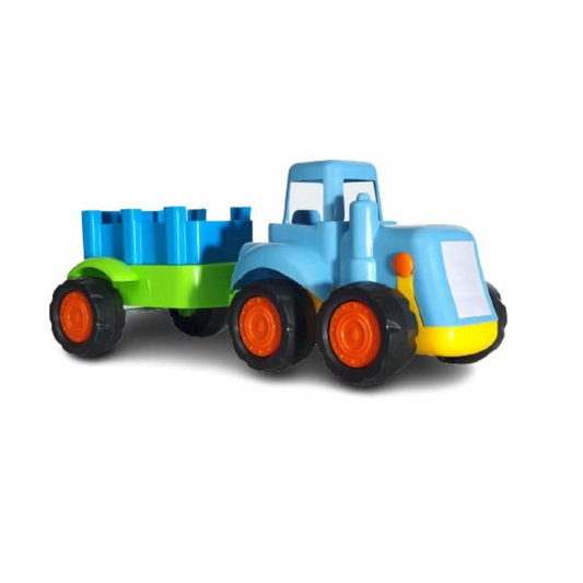 Tractor with Trolly Toy for Kids