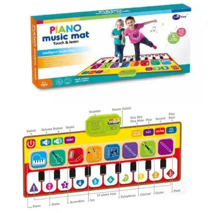 Piano Music Mat - Touch and Learn