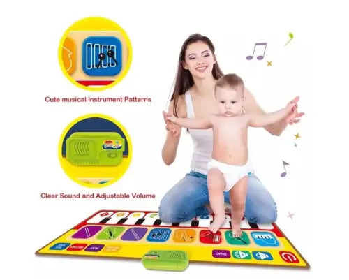 Piano Music Mat - Touch and Learn