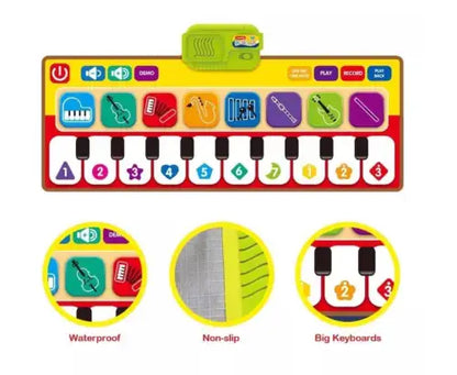 Piano Music Mat - Touch and Learn