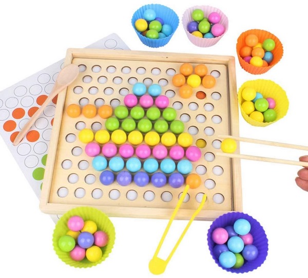 Bead Holder Game (Wooden)