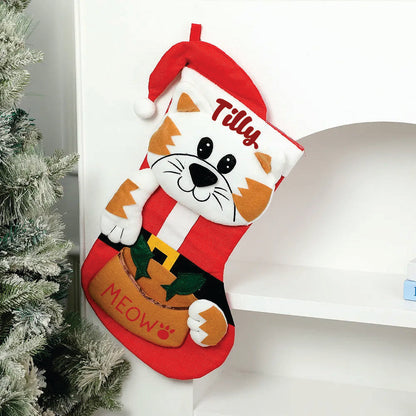 BW Pet Stocking (Meow Meow!)