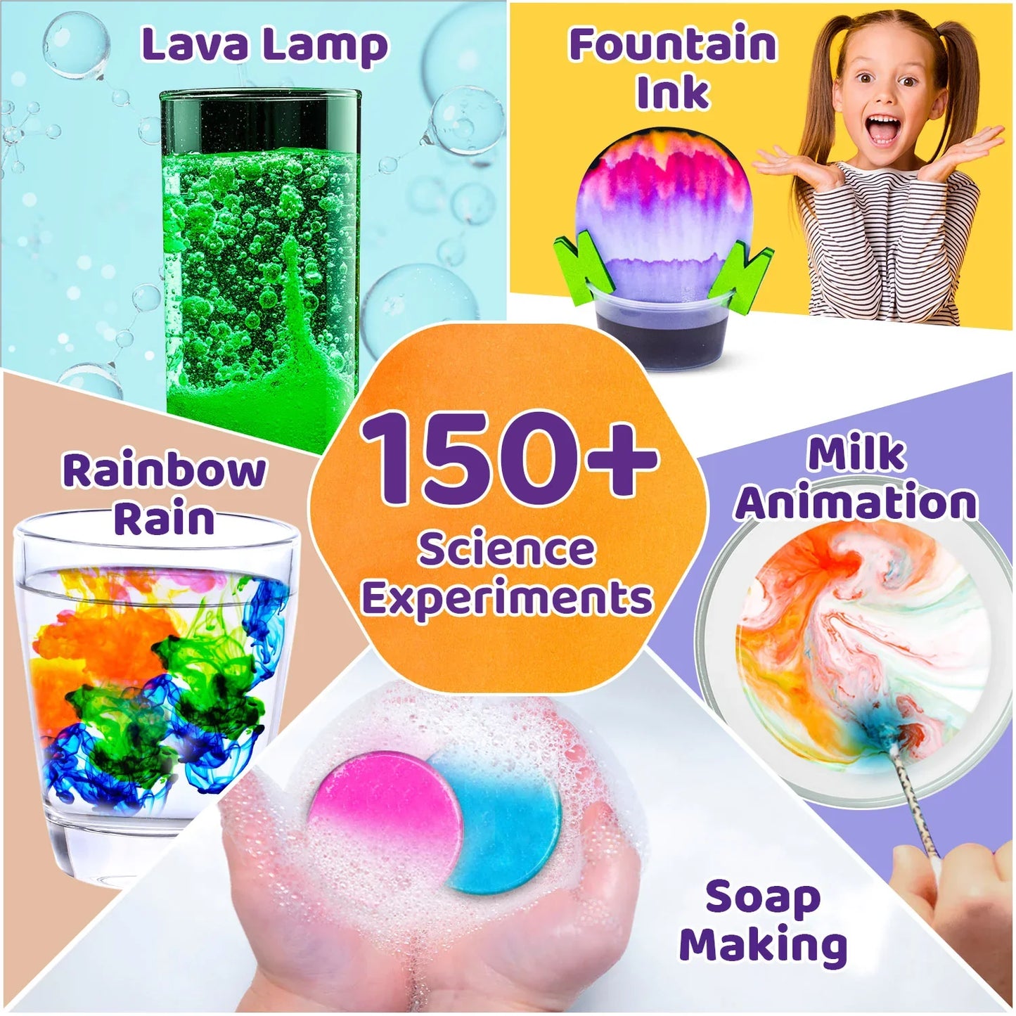 Mega Science Kit - Biggest STEAM Activity Box (150 Experiments)