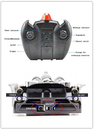 Wall Climbing Remote Control Car,360° Rotating Dual Mode RC Stunt Car