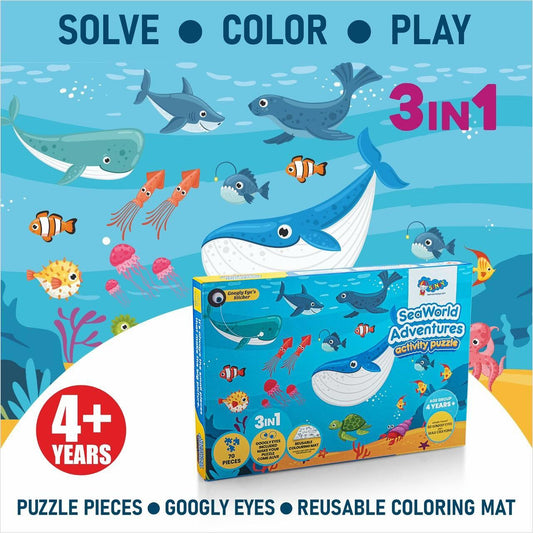 Sea World Adventures Activity Puzzle