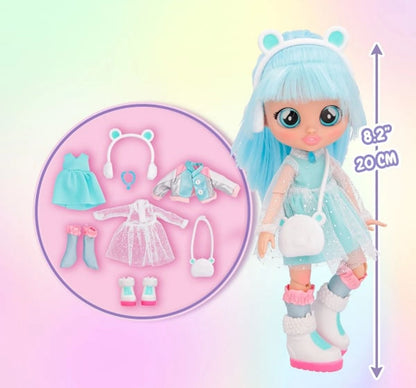 BFF Series Fashion Play Doll with Long Hair & Glass Eyes, Dolls For Kids