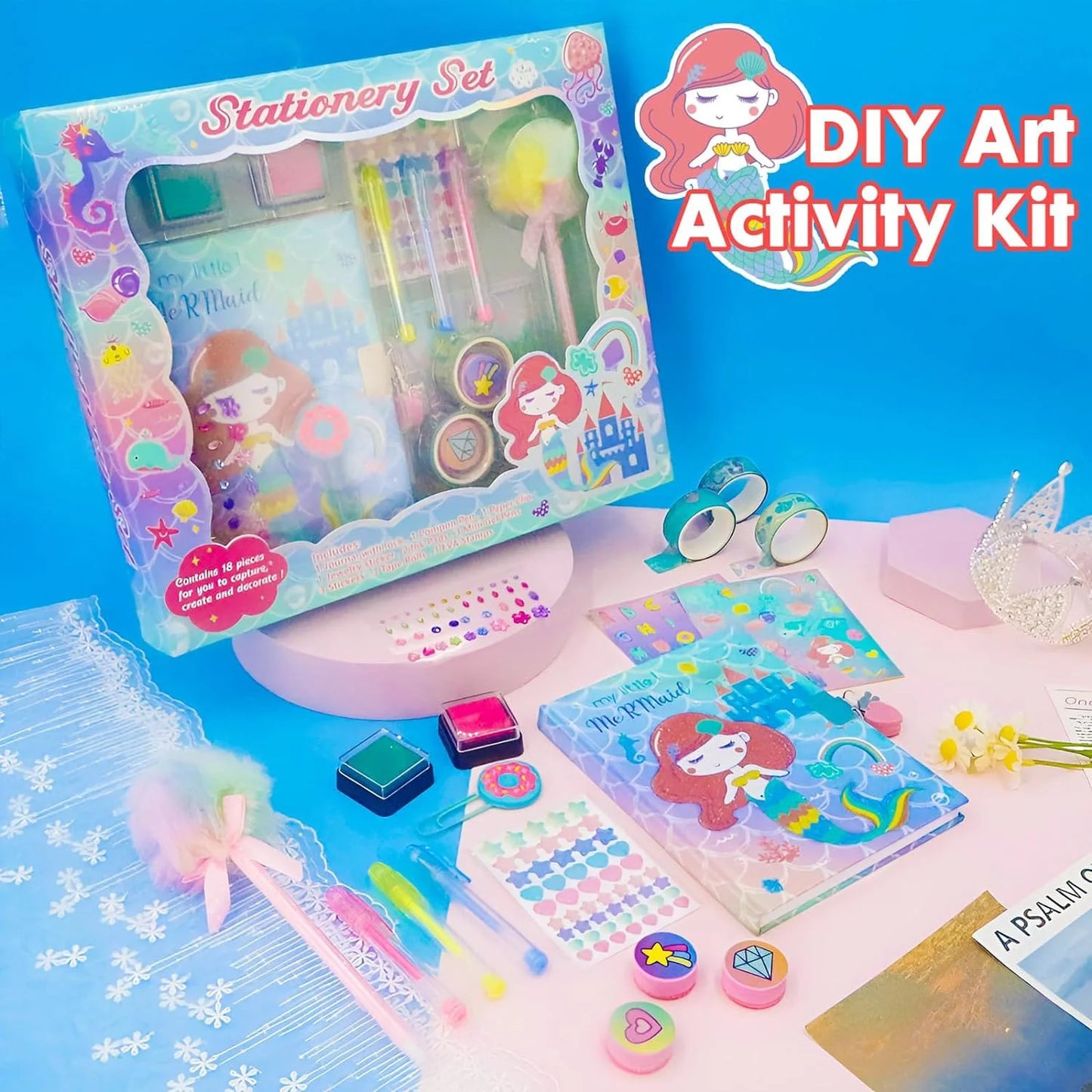 Cute Character Creative Art Activity Gift Set