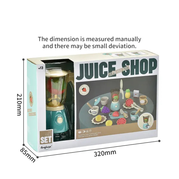 Juice Shop Set with Blender for Kids