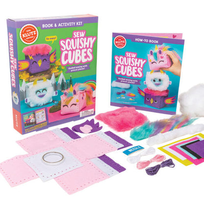 Sew Squishy Cubes - Book & Activity Kit