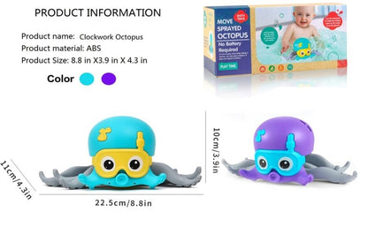 Octopus Music Toys for Toddlers 3-4yrs with Music & Lights Octopus Toys Crawling Baby Toy