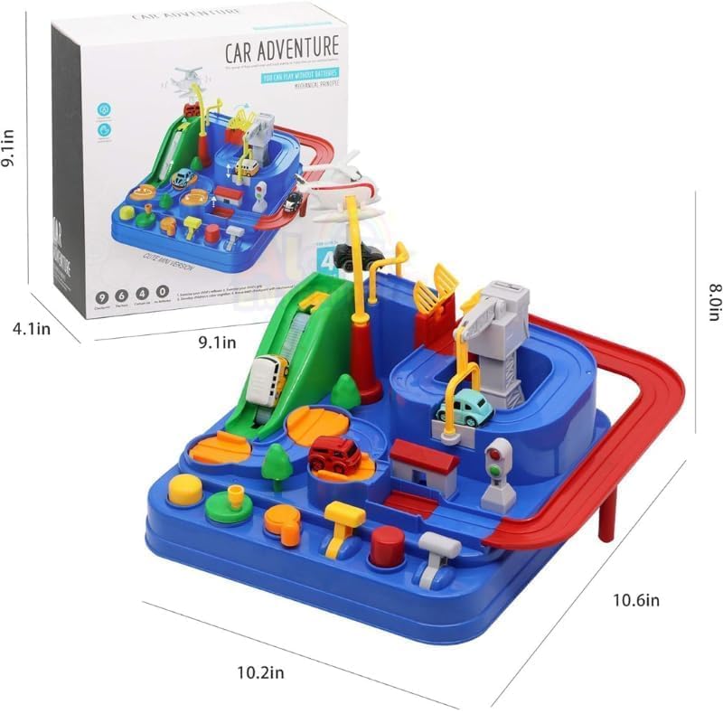 Race Track Car Adventure Toy for Kids