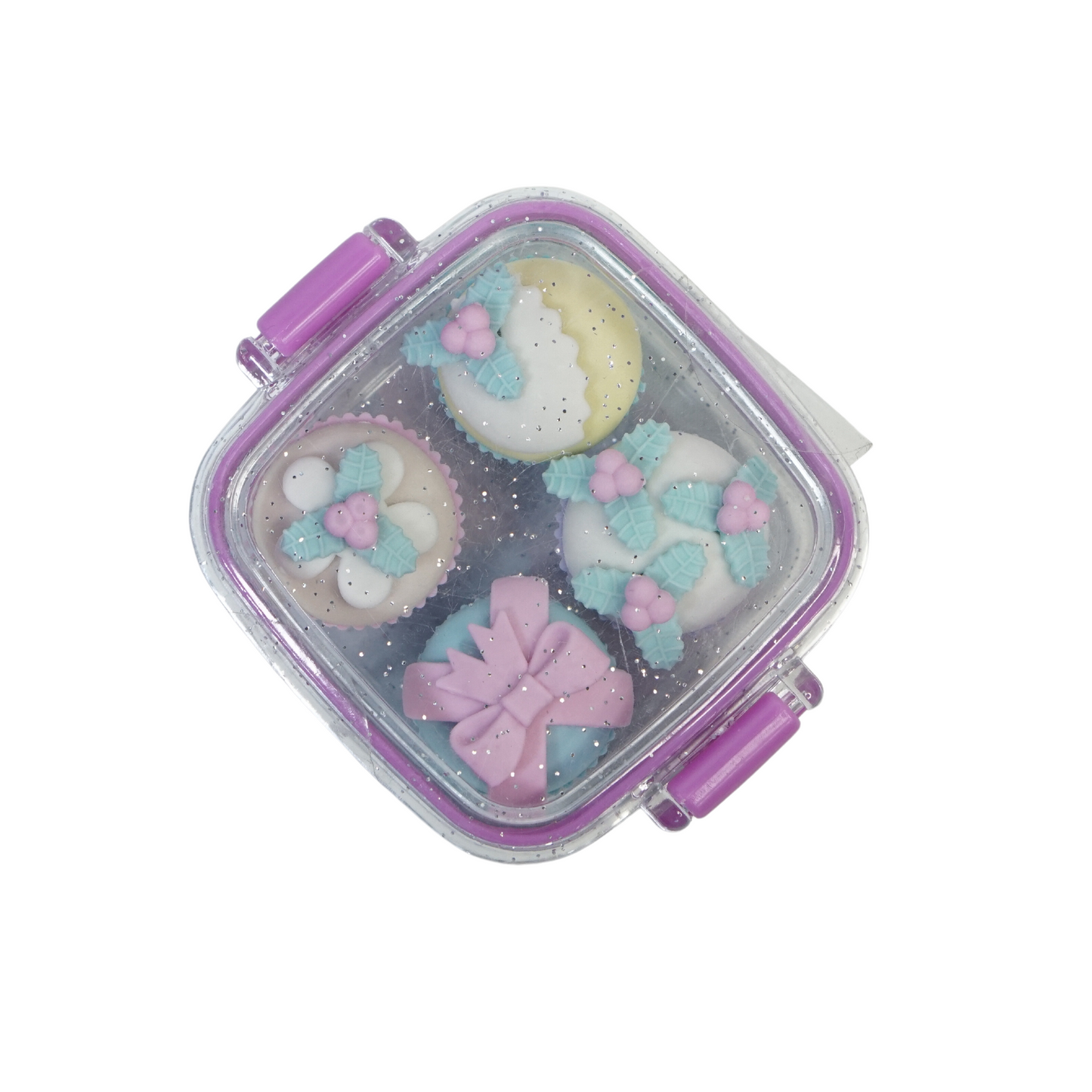 Cute Mini Box with Eraser Sets.