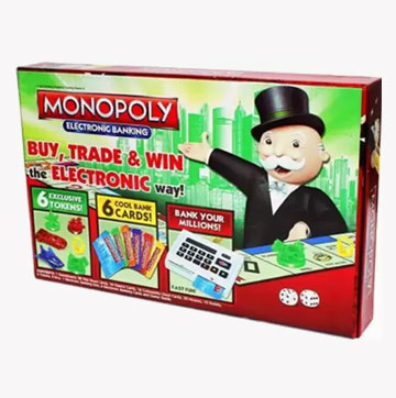 Monopoly Electronic Banking Board Game