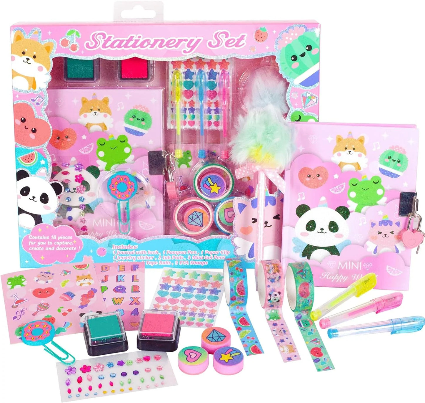 Cute Character Creative Art Activity Gift Set