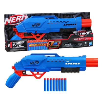 Nerf Gun Alpha Strike Blaster Big Cat Db-2