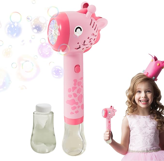 Giraffe Bubble Wand Fully Automatic Bubble Machine for Kids