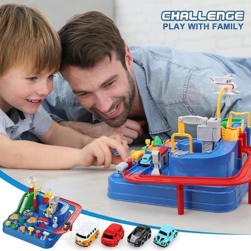 Race Track Car Adventure Toy for Kids