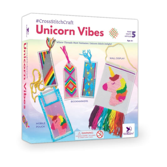 Unicorn Vibes - Cross Stitch Craft