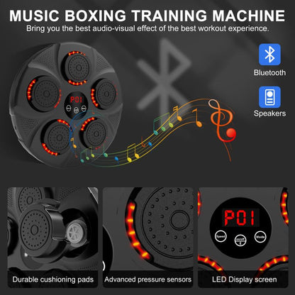 Intelligent Musical Boxing Machine with Boxing Gloves