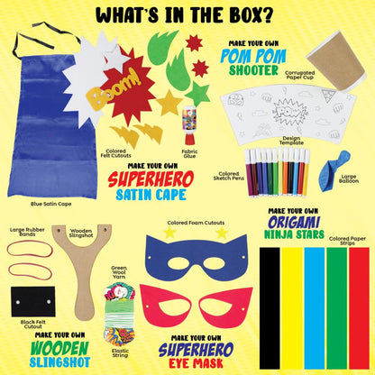 The Ultimate Superhero Craft Box For Boys