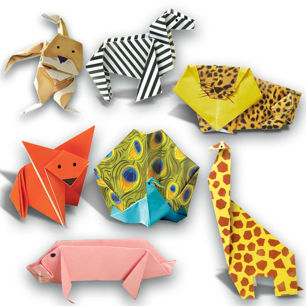 Origami in The Jungle - Craft Activity Kit for Kids