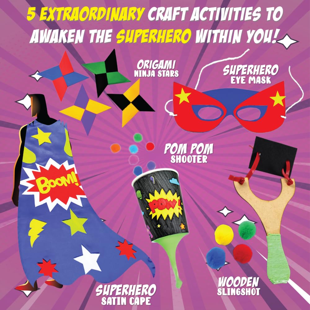 The Ultimate Superhero Craft Box For Boys