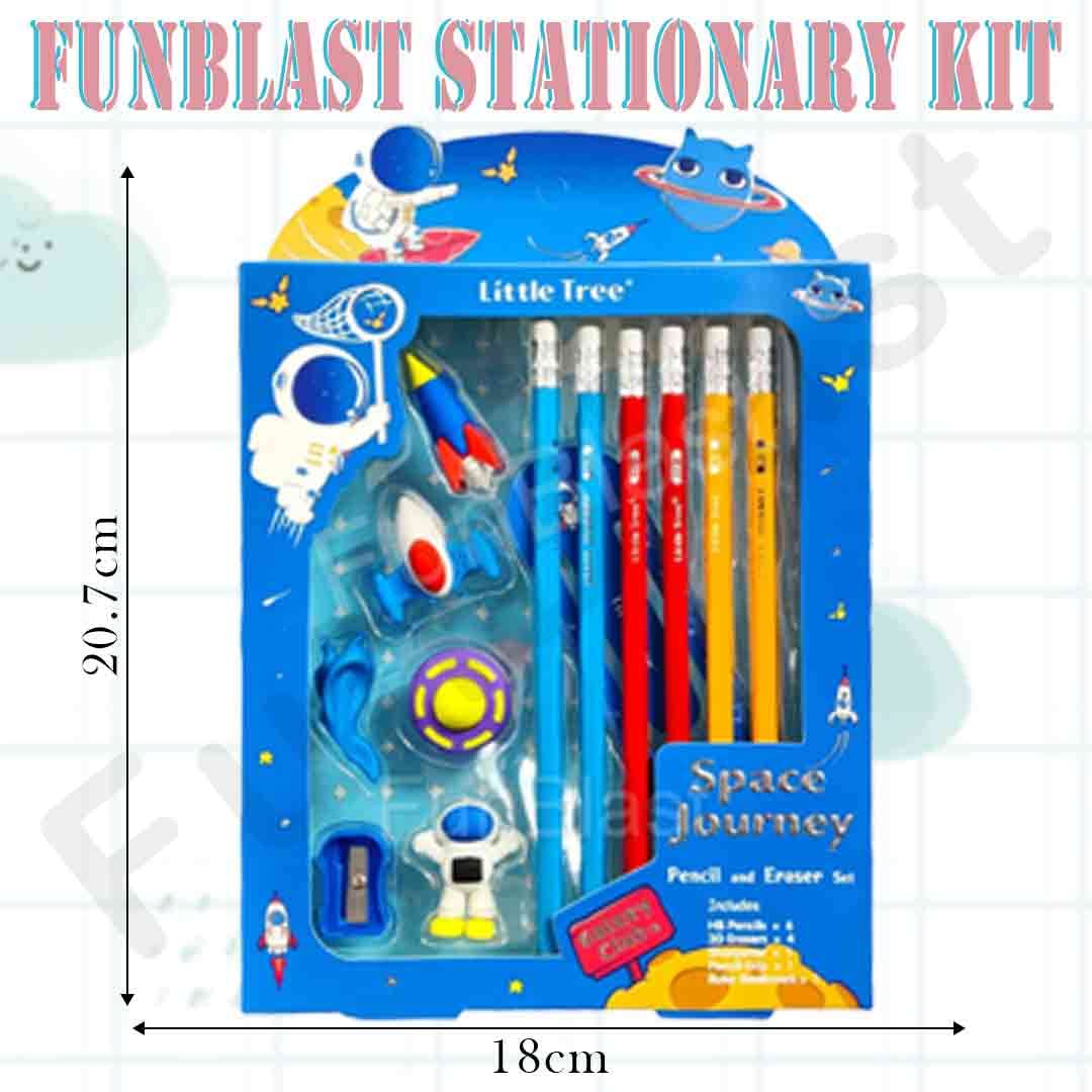 FunBlast Unicorn Stationary Set for Girls Boys - with Pencil
