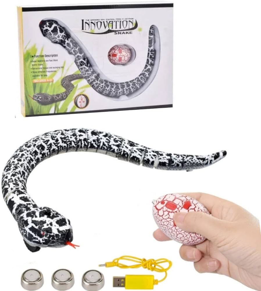 Innovation IR Infrared Remote Control Rattle Snake Toy