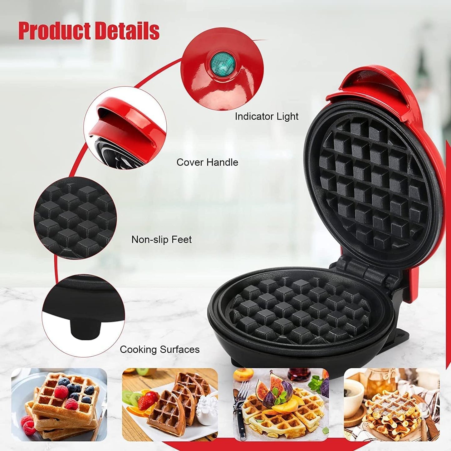 Mini Waffle Maker