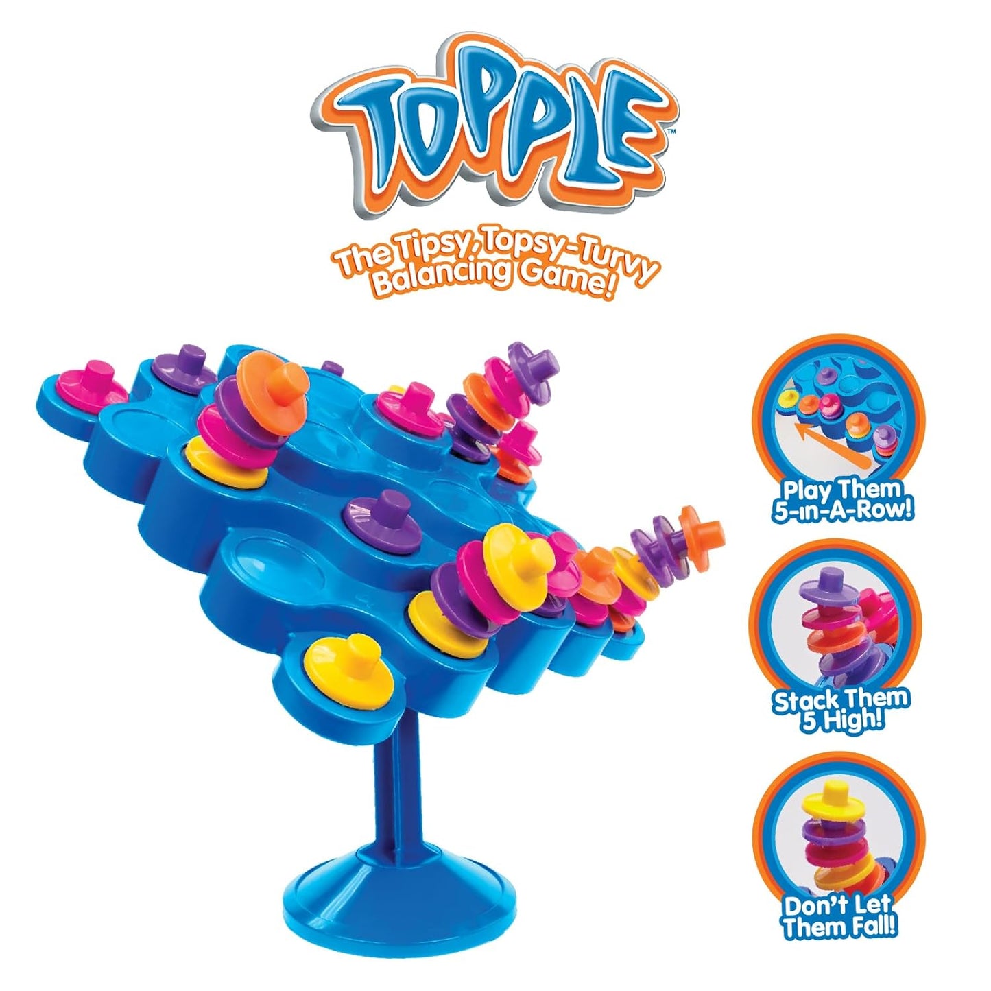 Topple Balancing Game for Kids