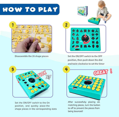 Time Puzzle Board Game Toy