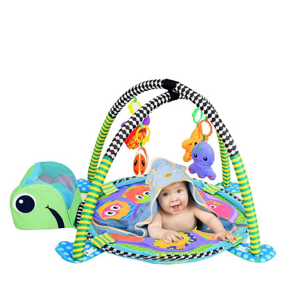 Turtle 3-in-1 Play Gym and Baby Playing Mat