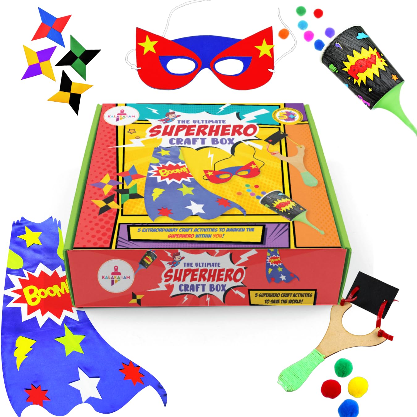 The Ultimate Superhero Craft Box For Boys