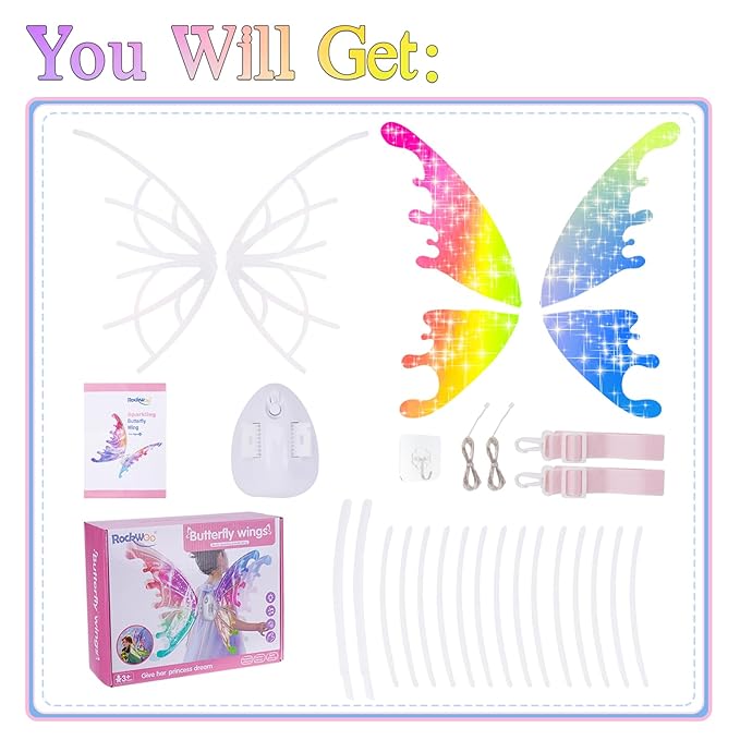 LED butterfly Fairy Wings